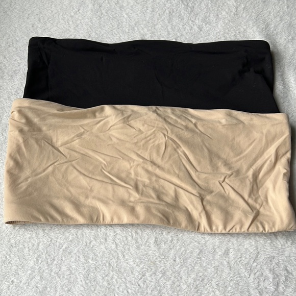 (2) SKIMS Fits Everybody Bandeau Bralette